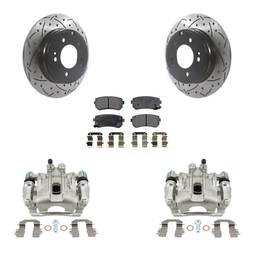 [Arrière] Disque et plaquette de frein pour 15-16 Hyundai Sonata GAS engine KCD-100565T