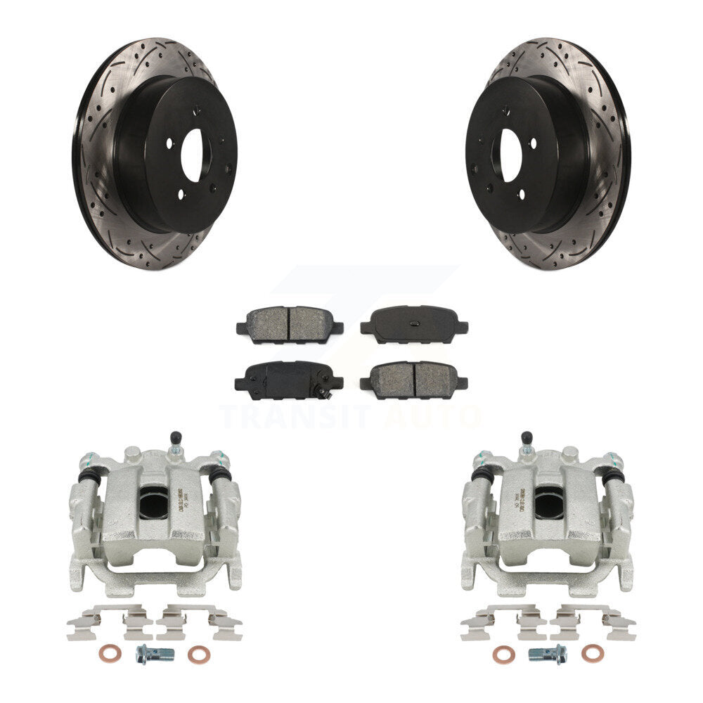 [Arrière] Disque et plaquette de frein pour 2009-2012 INFINITI FX35 KCD-100569S