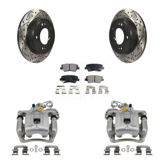 [Arrière] Disque et plaquette de frein pour Hyundai Elantra Coupe KCD-100571T