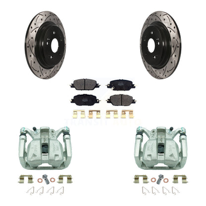 [Arrière] Disque et plaquette de frein pour 2017-2022 Honda CR-V KCD-100588P