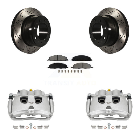 [Arrière] Disque et plaquette de frein pour Ram 3500 2500 Dodge KCD-100596S