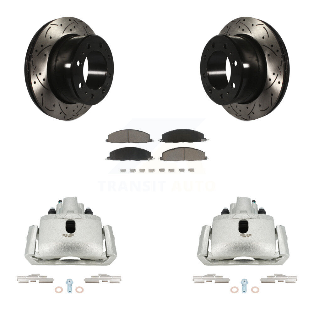 [Arrière] Disque et plaquette de frein pour 2012 Ram 1500 With 8 Lug Wheels KCD-100599C