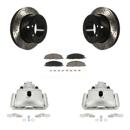 [Arrière] Disque et plaquette de frein pour 2012 Ram 1500 With 8 Lug Wheels KCD-100599C