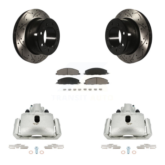 [Arrière] Disque et plaquette de frein pour 2012 Ram 1500 With 8 Lug Wheels KCD-100599C