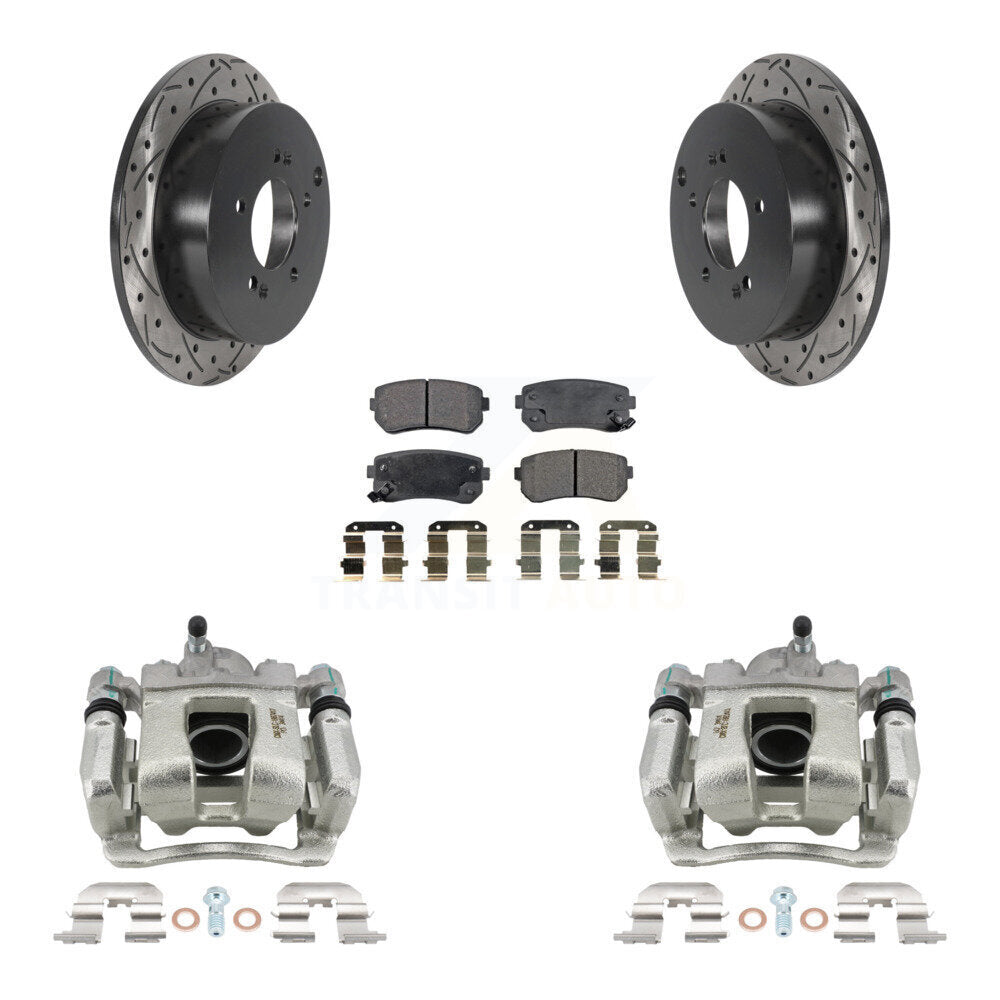 [Arrière] Disque et plaquette de frein pour 2016 Kia Sportage From 12 10 15 KCD-100605T
