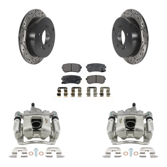 [Arrière] Disque et plaquette de frein pour 2016 Kia Sportage From 12 10 15 KCD-100605T