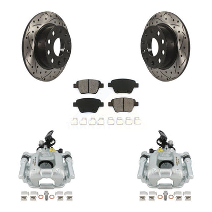 [Arrière] Disque et plaquette de frein pour Volkswagen Audi A3 Eos GTI KCD-100607S