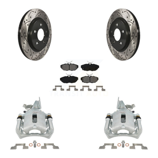 [Arrière] Disque et plaquette de frein pour Ford Mustang KCD-100633S