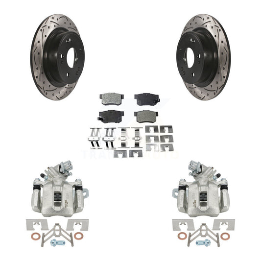 [Arrière] Disque et plaquette de frein pour 2016-2018 Acura ILX KCD-100647P