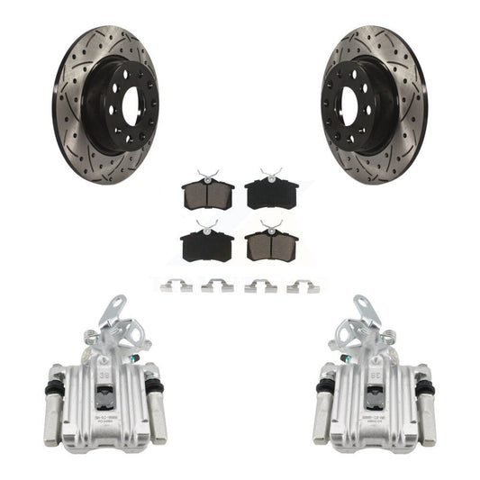 [Arrière] Disque et plaquette de frein pour 2010-2013 Audi A3 DIESEL engine KCD-100649C