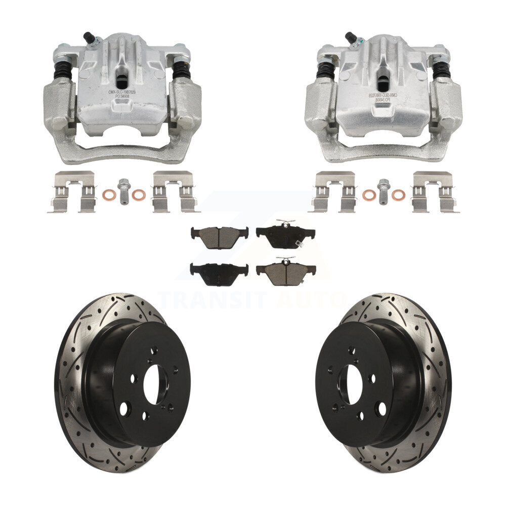 [Arrière] Disque et plaquette de frein pour 2020 Subaru Crosstrek GAS engine KCD-100658C