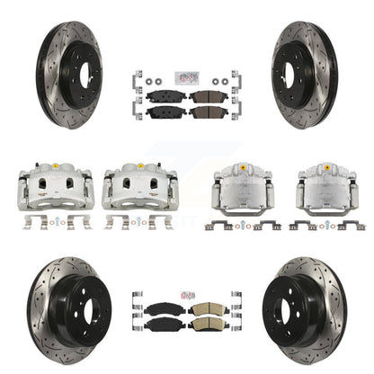 [Avant et Arrière] Disque et plaquette de frein pour GMC Sierra 1500 KCD-100813N