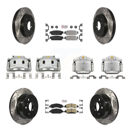 [Avant et Arrière] Disque et plaquette de frein pour Chevrolet 1500 KCD-100824N
