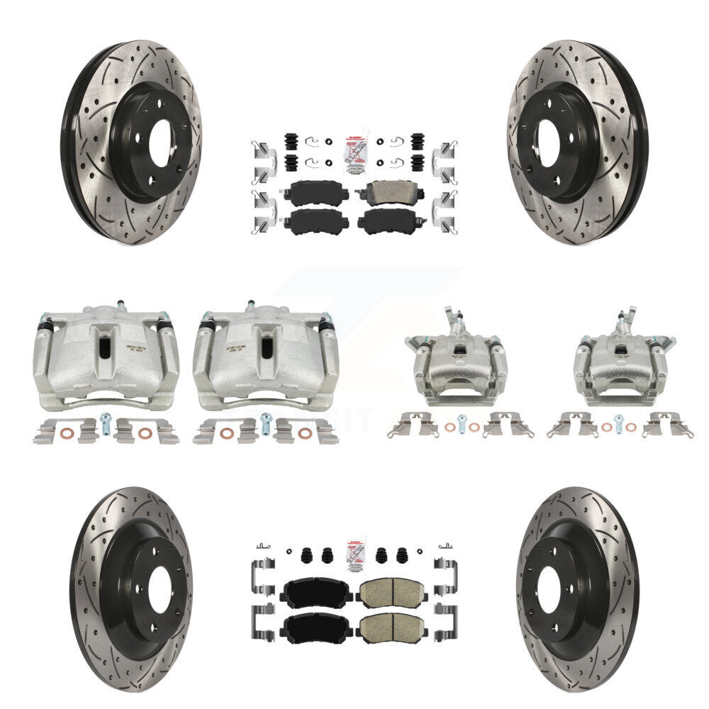[Avant et Arrière] Disque et plaquette de frein pour 13-15 Mazda CX-5 KCD-100956N