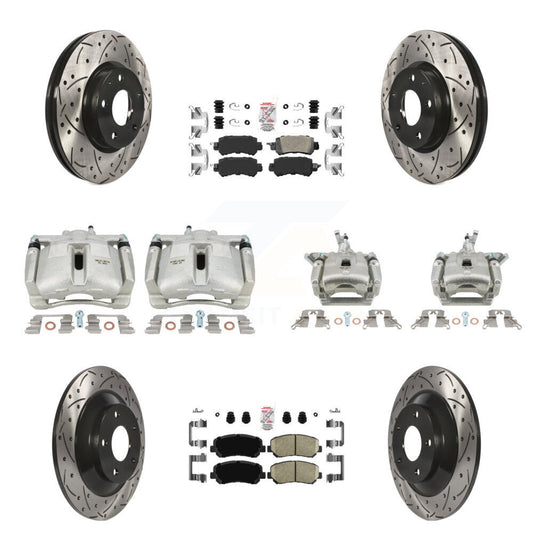 [Avant et Arrière] Disque et plaquette de frein pour 13-15 Mazda CX-5 KCD-100956N