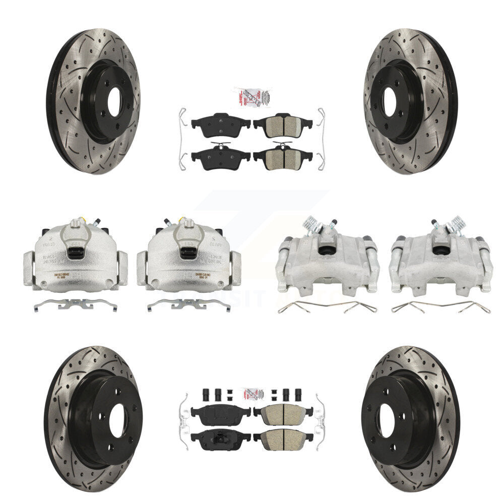 [Avant et Arrière] Disque et plaquette de frein pour Ford Escape KCD-101078N