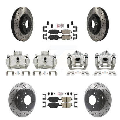 [Avant et Arrière] Disque et plaquette de frein pour Hyundai Sonata 2.0L KCD-101210N