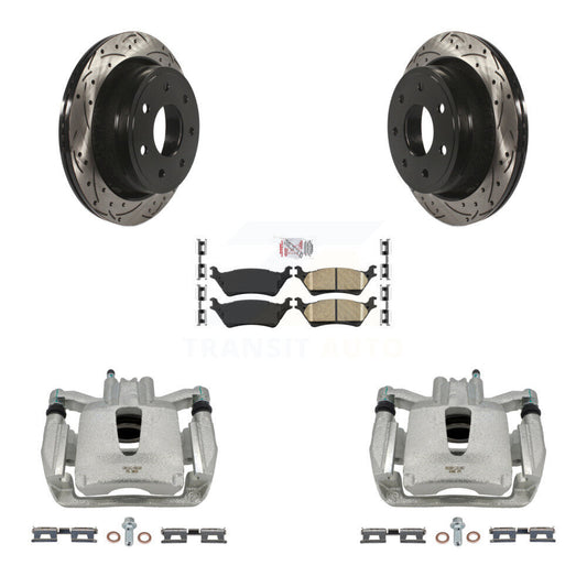 [Arrière] Disque et plaquette de frein pour Ford F-150 With 7 Lug Wheels KCD-101291N