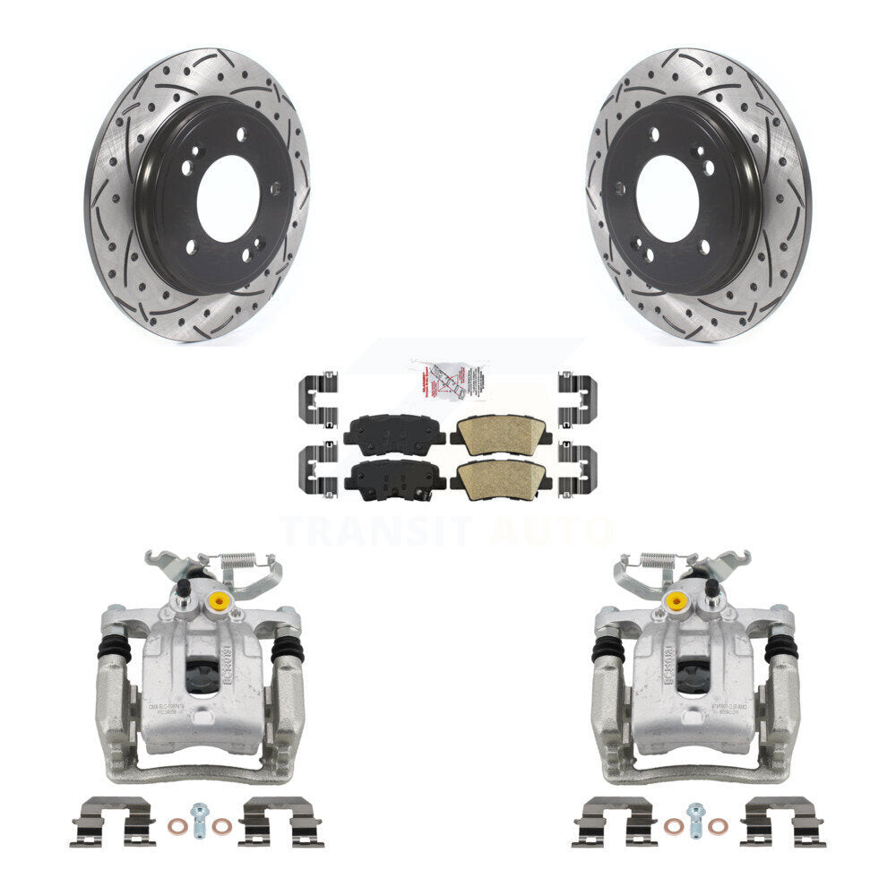 [Arrière] Disque et plaquette de frein pour Hyundai Elantra Kia Niro Ioniq KCD-101301N