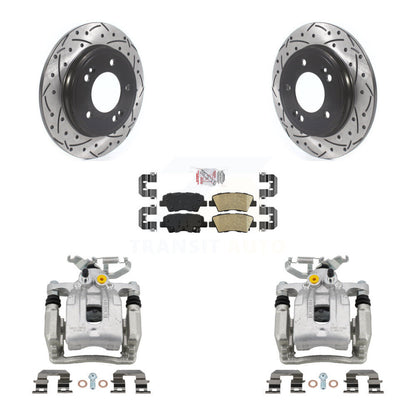 [Arrière] Disque et plaquette de frein pour Hyundai Elantra Kia Niro Ioniq KCD-101301N