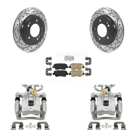 [Arrière] Disque et plaquette de frein pour Hyundai Elantra Kia Niro Ioniq KCD-101301N