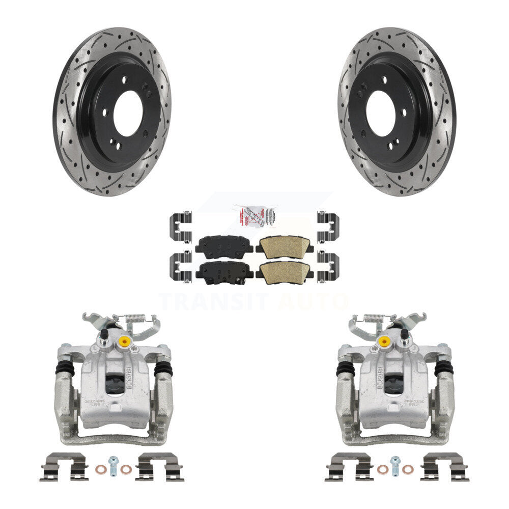 [Arrière] Disque et plaquette de frein pour Hyundai Ioniq Kia Niro KCD-101303N