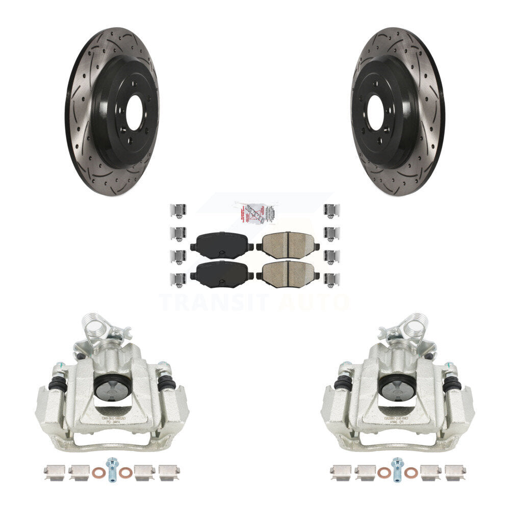 [Arrière] Disque et plaquette de frein pour Ford Explorer Flex Taurus MKT KCD-101381N