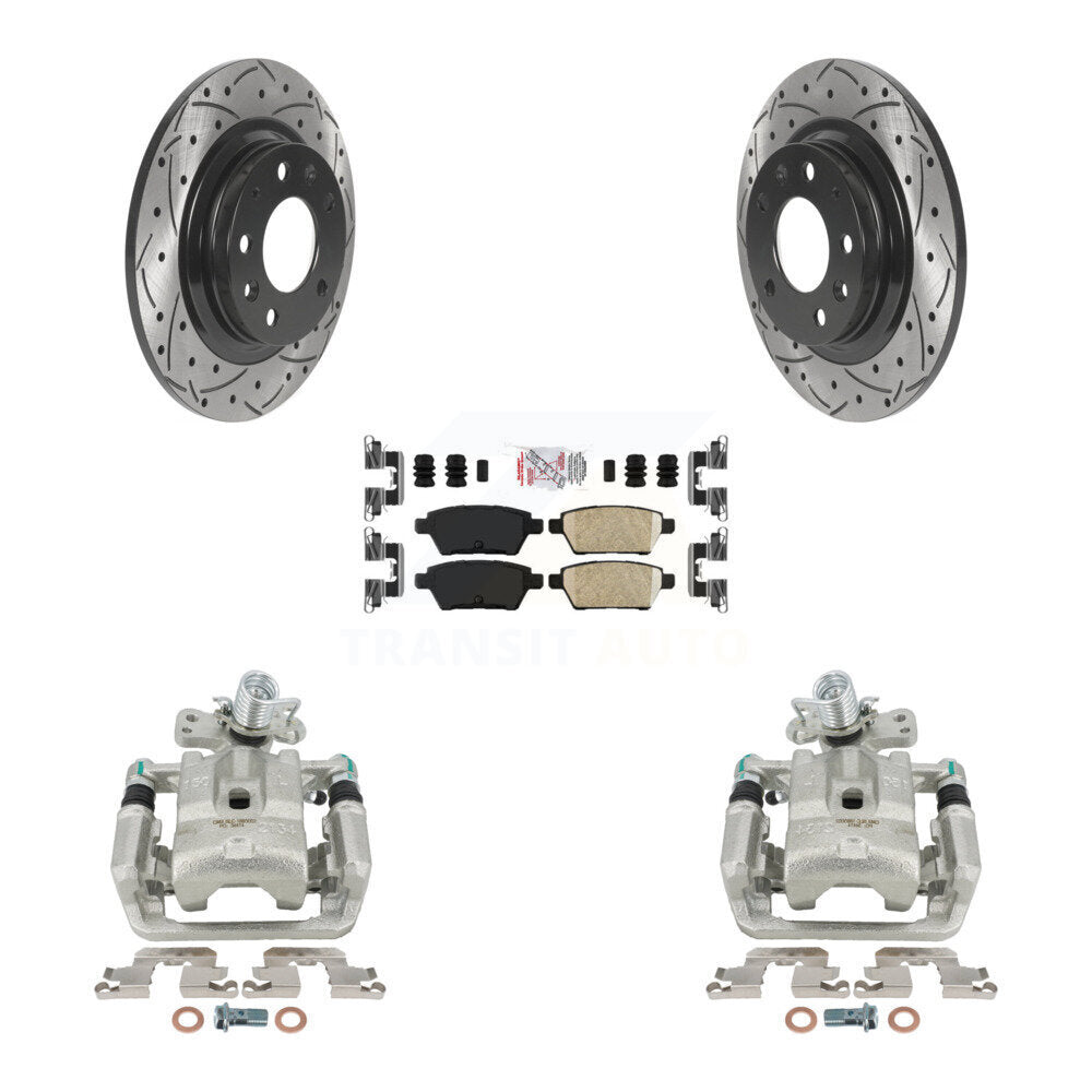 [Arrière] Disque et plaquette de frein pour Ford Fusion Mazda 6 Lincoln MKZ KCD-101404N