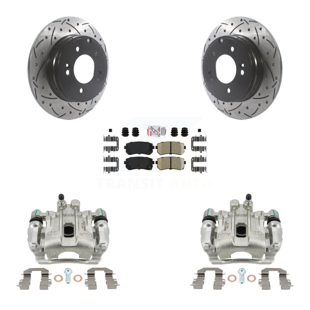 [Arrière] Disque et plaquette de frein pour 15-16 Hyundai Sonata GAS engine KCD-101493N