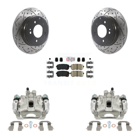 [Arrière] Disque et plaquette de frein pour 15-16 Hyundai Sonata GAS engine KCD-101493N