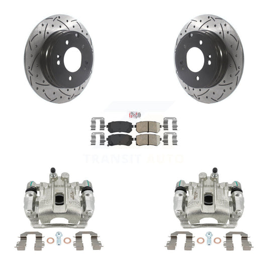 [Arrière] Disque et plaquette de frein pour 15-16 Hyundai Sonata GAS engine KCD-101494N