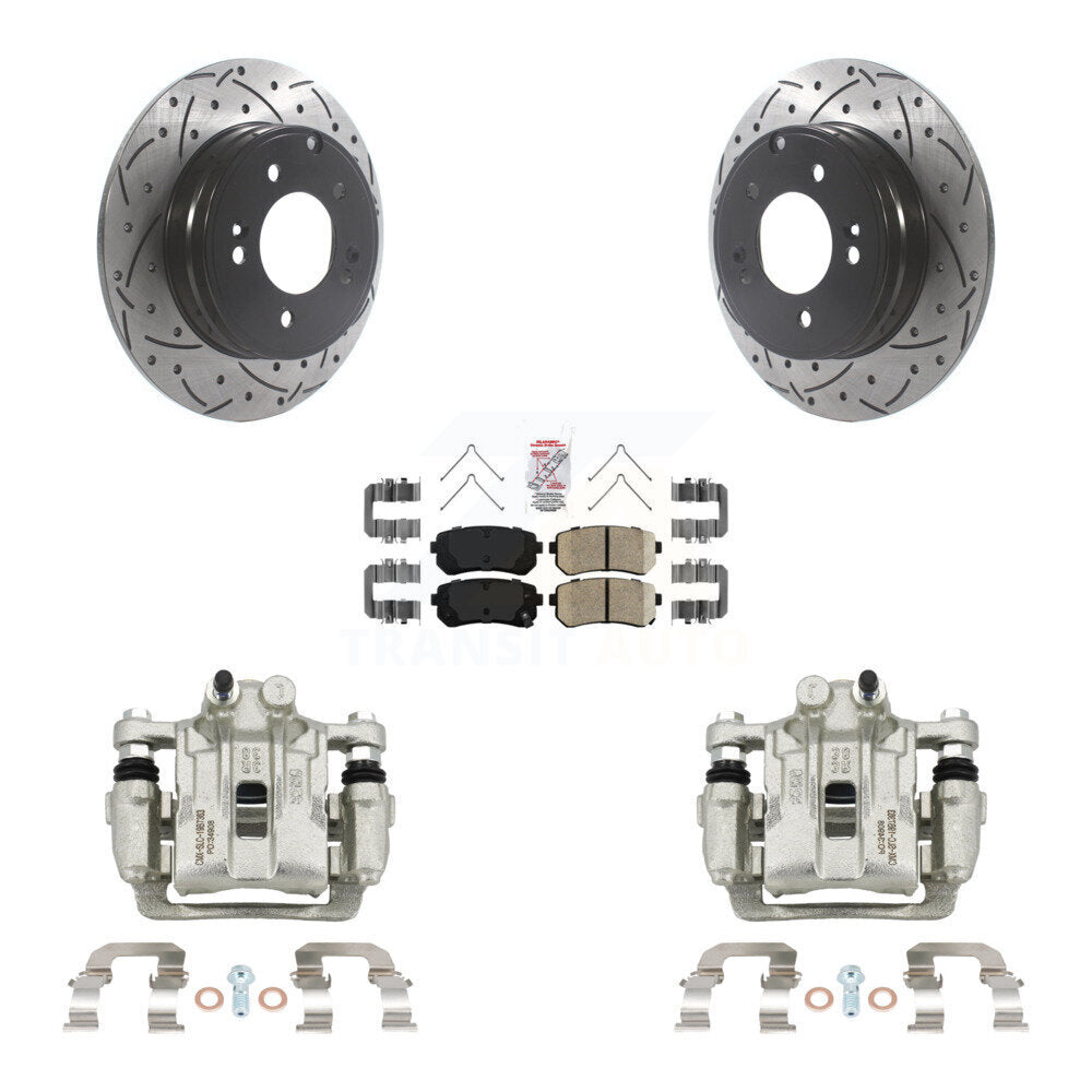 [Arrière] Disque et plaquette de frein pour Hyundai Sonata Kia Optima KCD-101497N