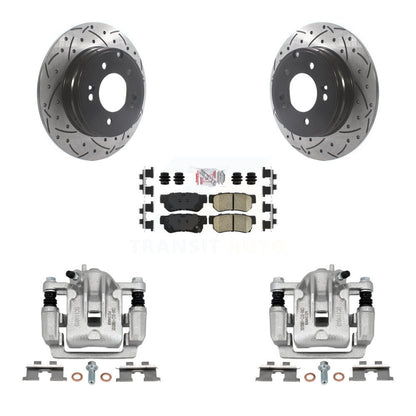 [Arrière] Disque et plaquette de frein pour 06 Hyundai Sonata 3.3L To 03 KCD-101503N