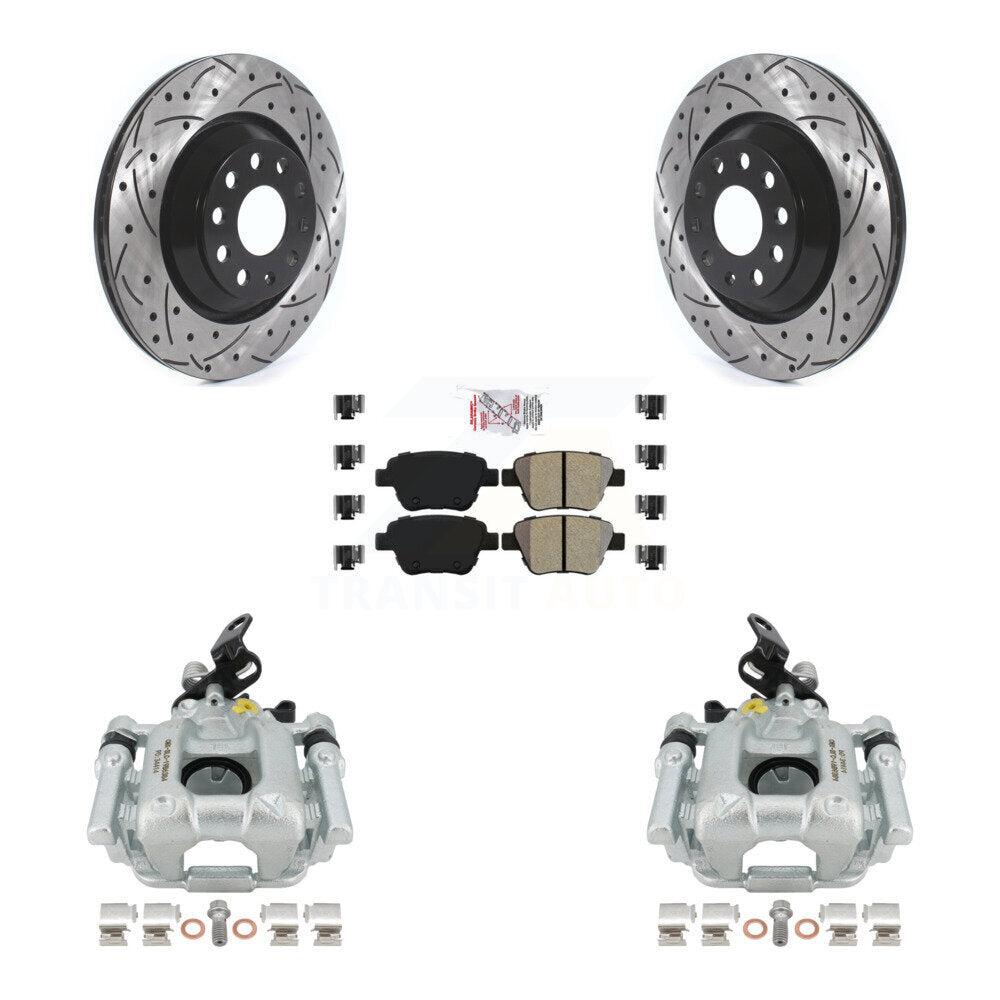 [Arrière] Disque et plaquette de frein pour Volkswagen GTI Audi A3 KCD-101611N