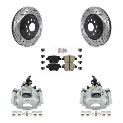 [Arrière] Disque et plaquette de frein pour Volkswagen GTI Audi A3 KCD-101611N