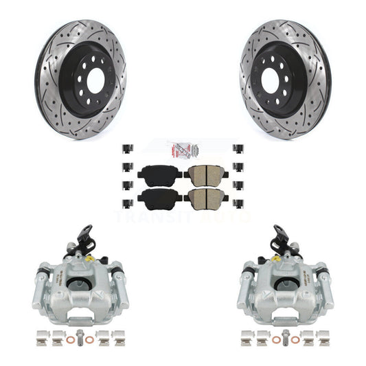 [Arrière] Disque et plaquette de frein pour Volkswagen GTI Audi A3 KCD-101611N