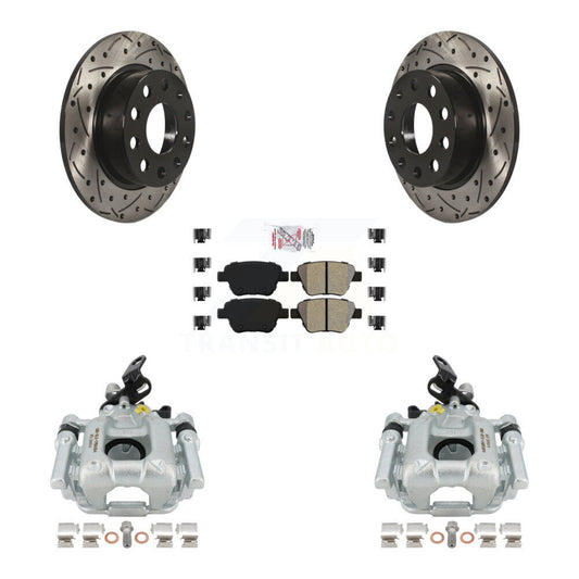 [Arrière] Disque et plaquette de frein pour Volkswagen Audi A3 Eos GTI KCD-101613N