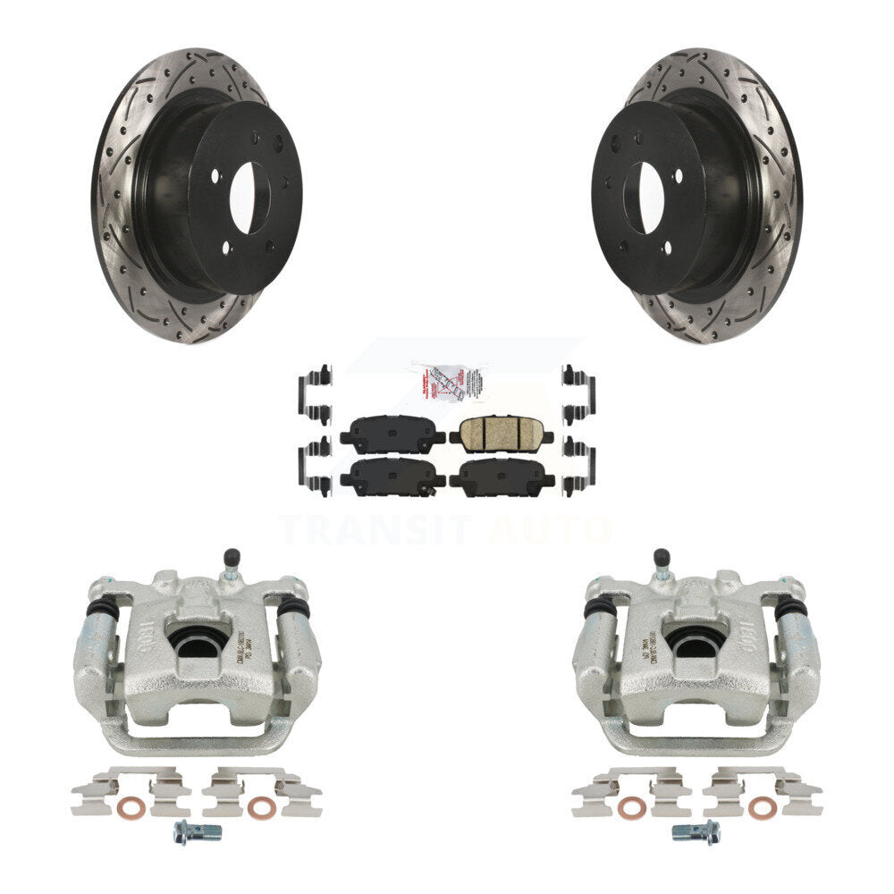 [Arrière] Disque et plaquette de frein pour Nissan Altima Maxima KCD-101666N
