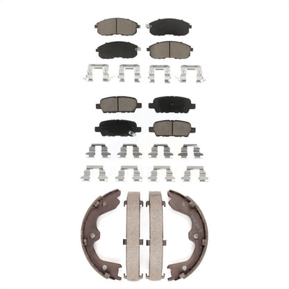[Avant + Arrière] Kit de plaquette (céramique) de frein pour Nissan Altima INFINITI G35 350Z KCN-100001