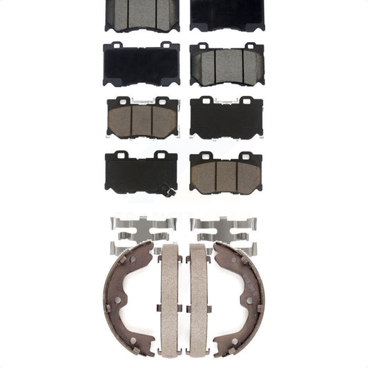 [Avant + Arrière] Kit de plaquette (céramique) de frein pour INFINITI G37 Nissan 370Z Q60 Z KCN-100004