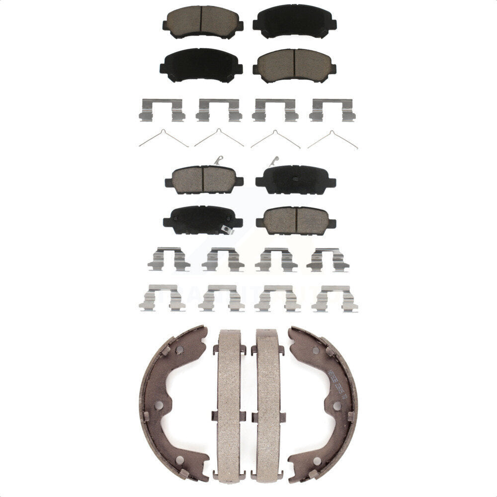 [Avant + Arrière] Kit de plaquette (céramique) de frein pour Nissan Maxima KCN-100006
