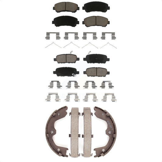 [Avant + Arrière] Kit de plaquette (céramique) de frein pour Nissan Maxima KCN-100006