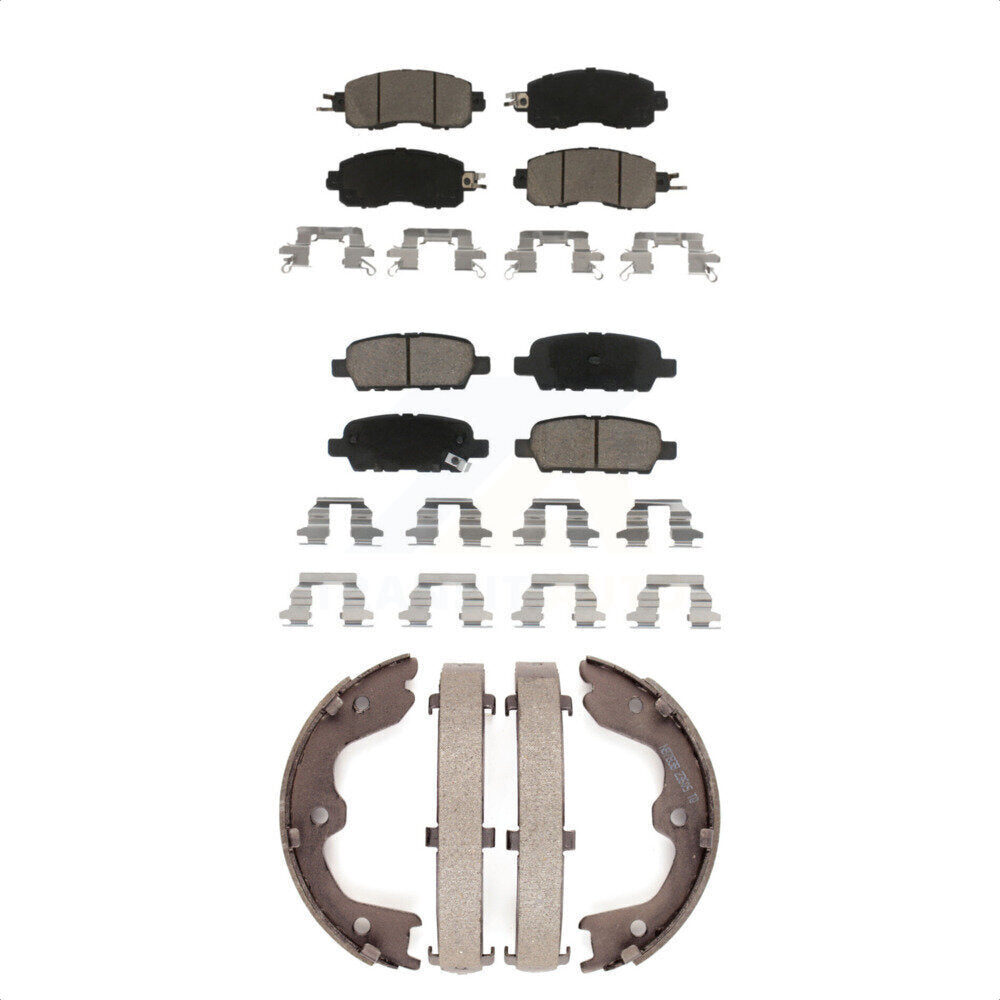 [Avant + Arrière] Kit de plaquette (céramique) de frein pour Nissan Altima KCN-100007