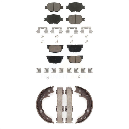 [Avant + Arrière] Kit de plaquette (céramique) de frein pour 2005-2010 Scion tC KCN-100011