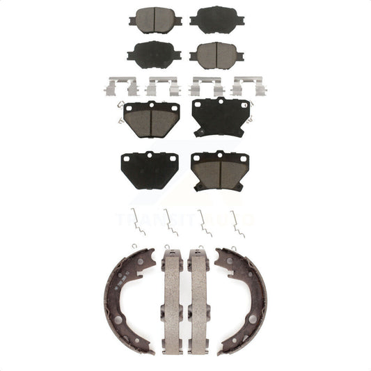 [Avant + Arrière] Kit de plaquette (céramique) de frein pour Toyota Celica KCN-100012