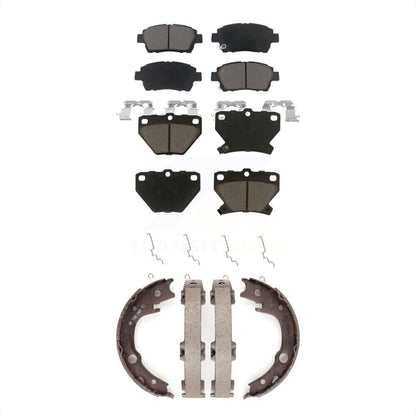 [Avant + Arrière] Kit de plaquette (céramique) de frein pour 2000 Toyota Celica GT KCN-100013