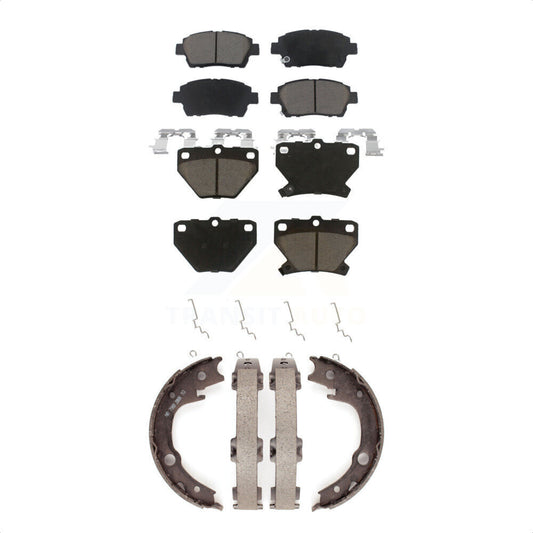 [Avant + Arrière] Kit de plaquette (céramique) de frein pour 2000 Toyota Celica GT KCN-100013