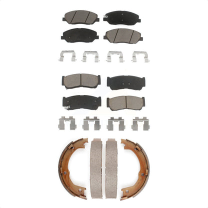 [Avant + Arrière] Kit de plaquette (céramique) de frein pour 2007-2009 Hyundai Santa Fe KCN-100014