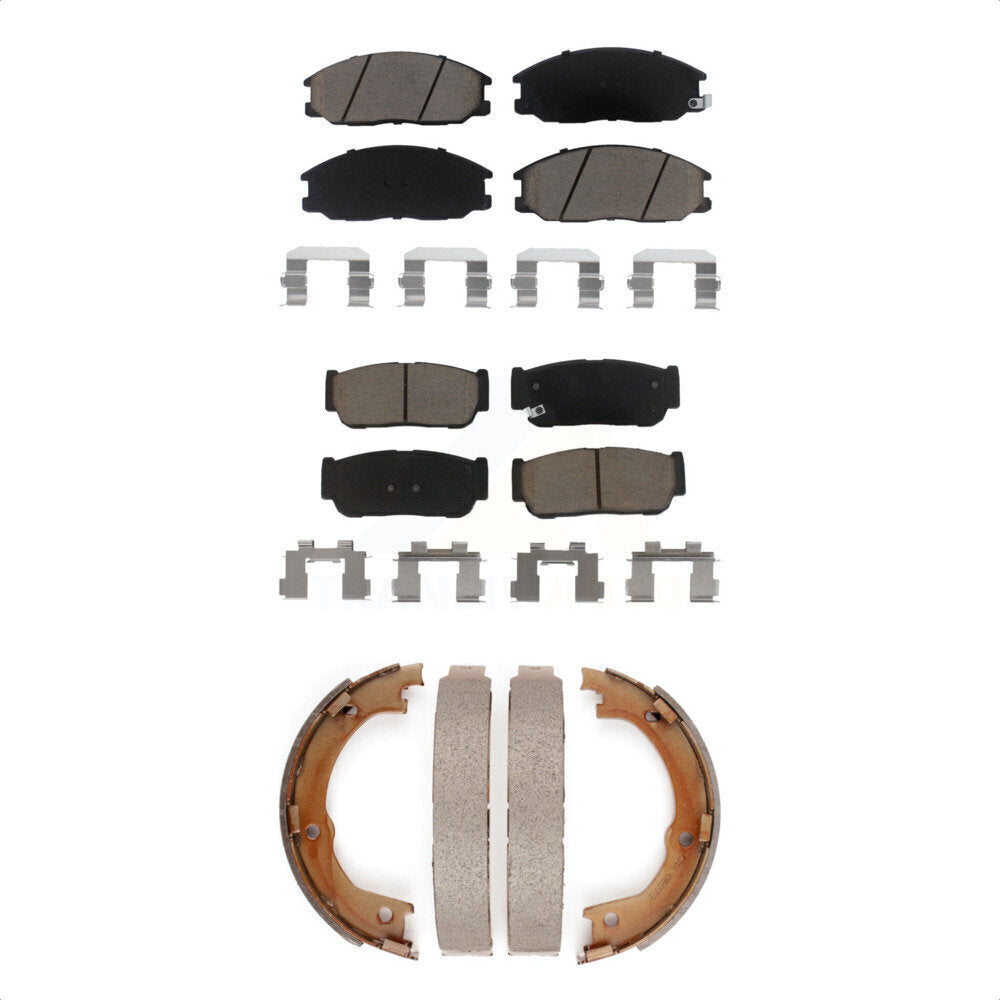 [Avant + Arrière] Kit de plaquette (céramique) de frein pour 2003-2009 Kia Sorento KCN-100015