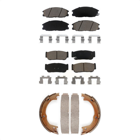 [Avant + Arrière] Kit de plaquette (céramique) de frein pour 2003-2009 Kia Sorento KCN-100015